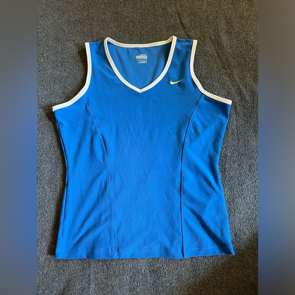Vintage blue Nike tank top